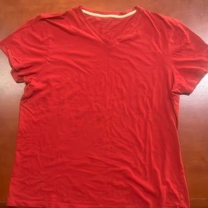 red women’s large banana republic shirt